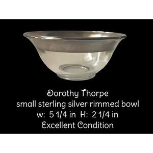 Vintage Dorothy Thorpe MCM Small serving bowl EUC